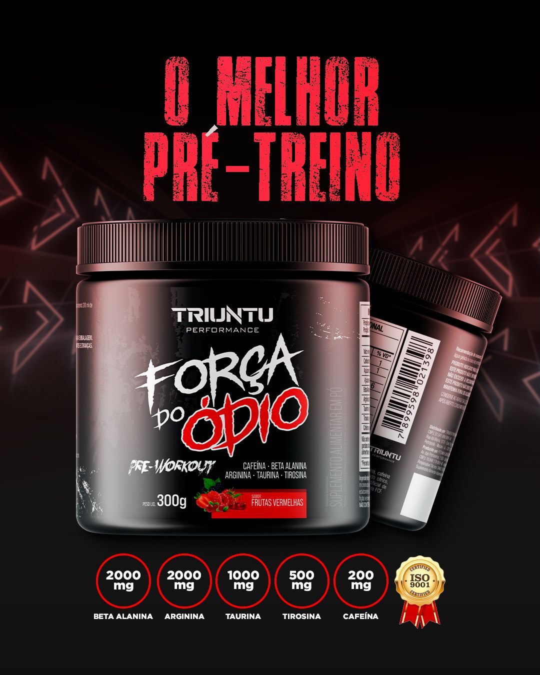 Força Do Ódio 300g